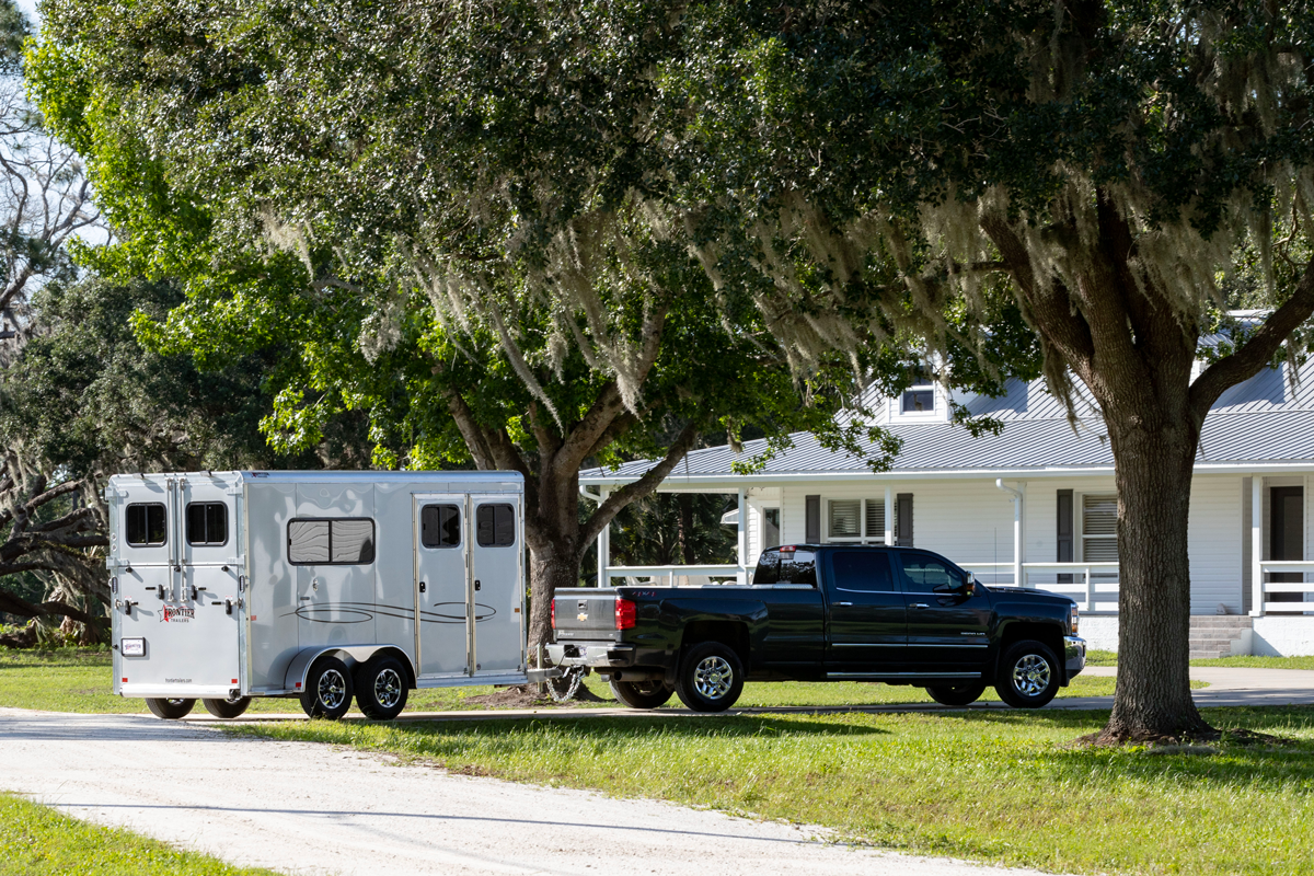 Ambassador 67" Lite BP Straight Load Series Grey Trailer Rounding Corner