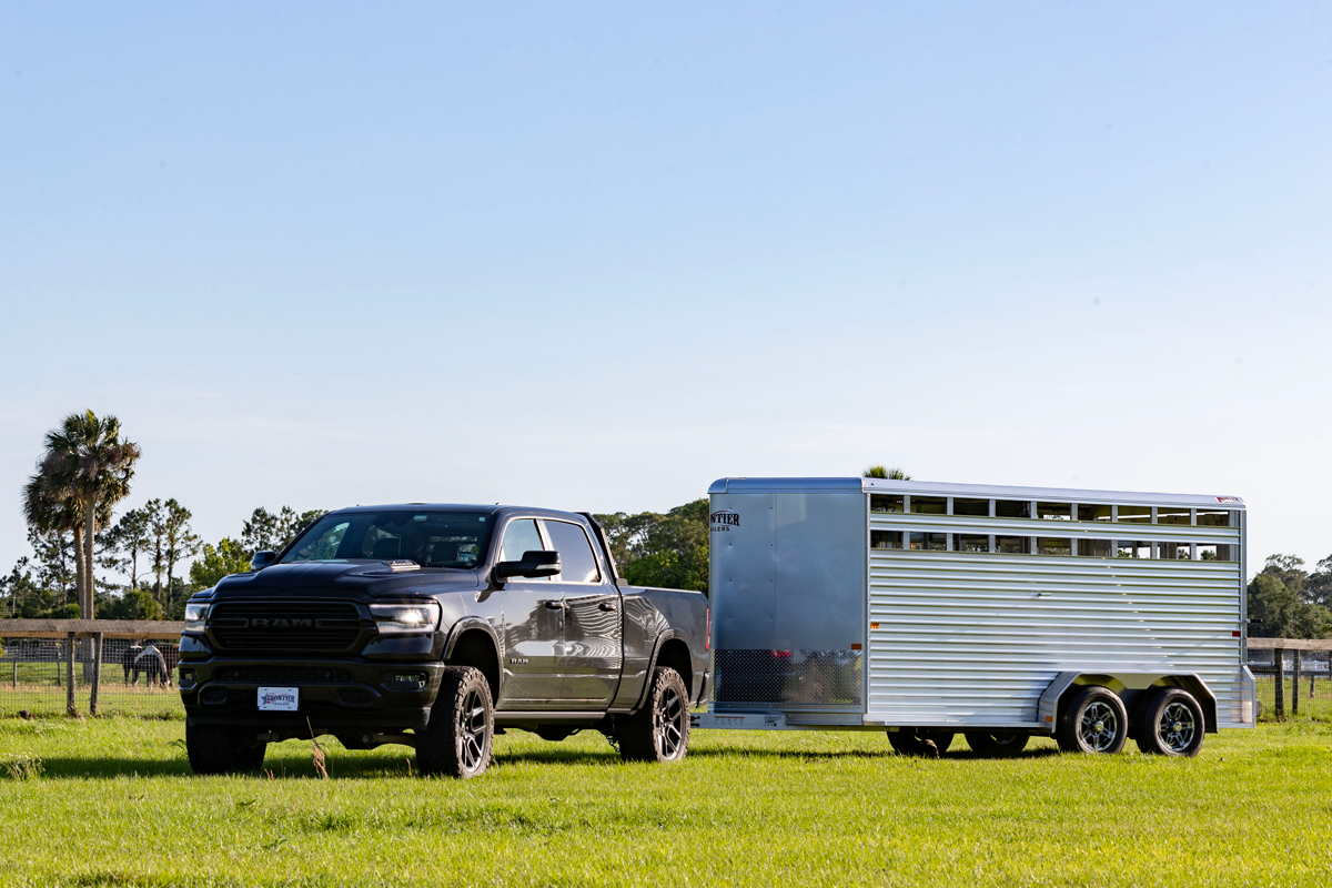 Livestock Bumper Pull Series 16'7" In Field